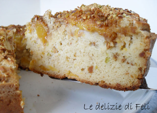 torta di pesche gluten free