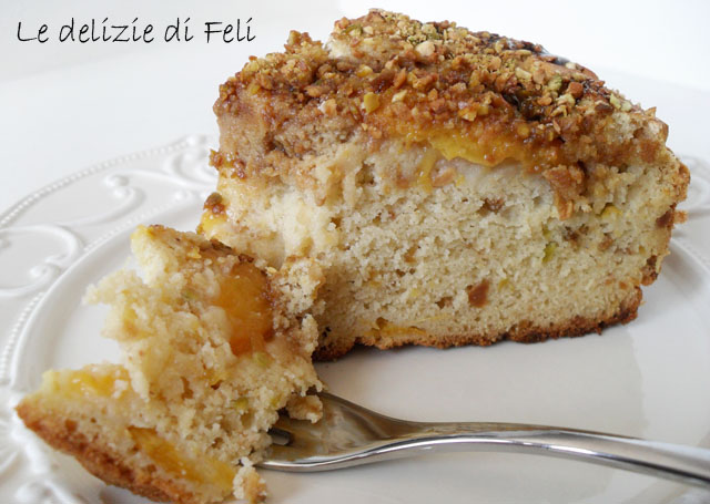 Torta di pesche gluten free