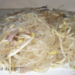 Vermicelli di soia con germogli