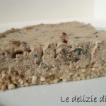 Tofu cake mediterranea