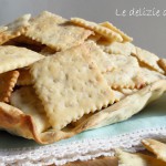 Crackers con pasta madre